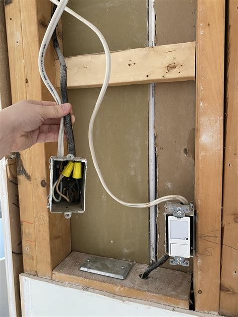 attach junction box to drywall|hidden junction box in wall.